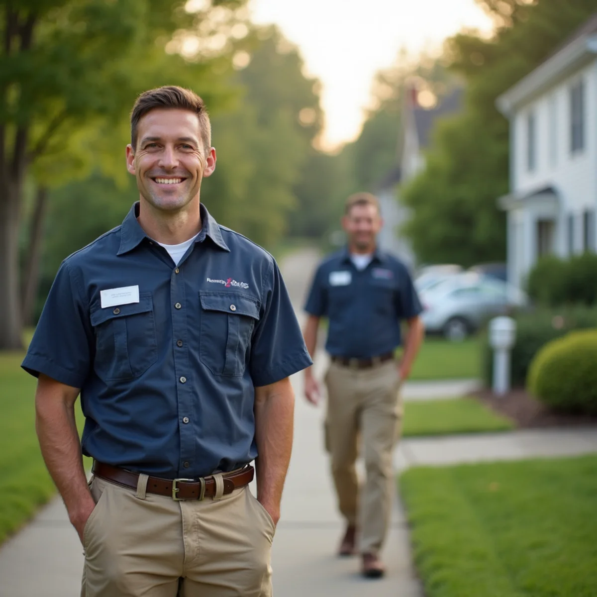 Attractive residential suburban neighborhood in Gainesville, Prince William County, VA